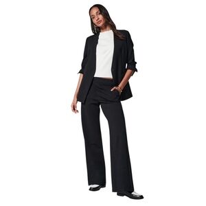 Spanx - Perfect Collarless Oversized Preppy Blazer Sz S